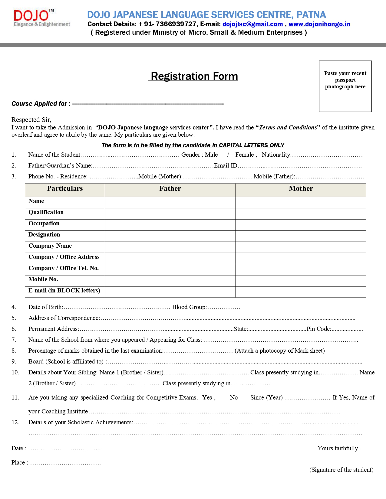 form